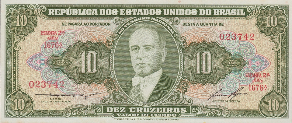 Imagem da frente da cédula